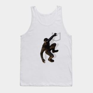 Night Monkey Grabs on My Pocket Tank Top